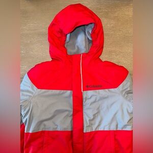 Columbia Kids Red and Gray Winter Jackey